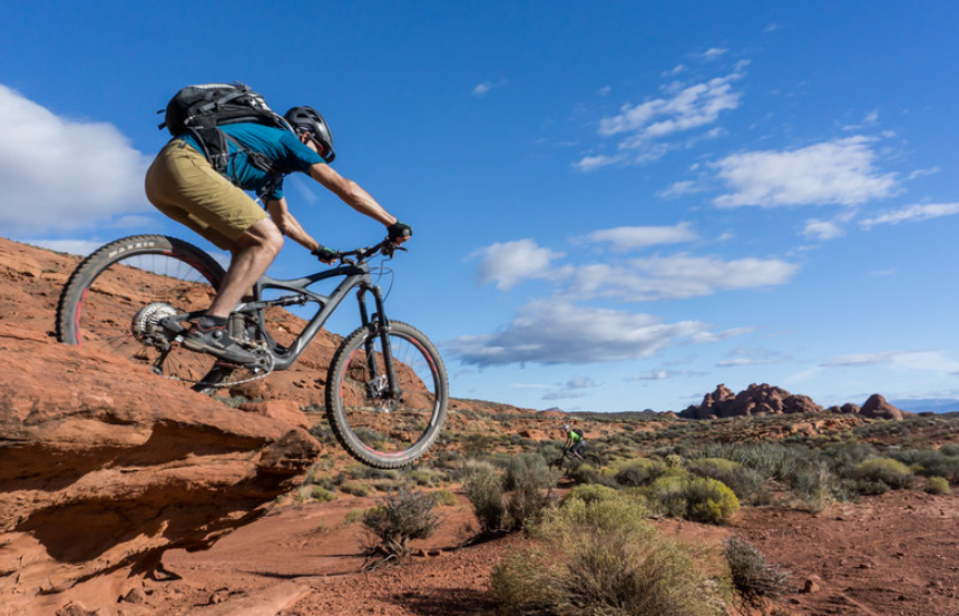 biking